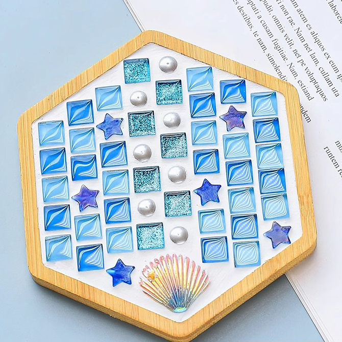 Mosaic Coaster DIY Craft Kit - DIY Creative Gift idea