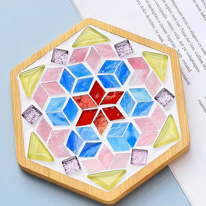 Mosaic Coaster DIY Craft Kit - DIY Creative Gift idea