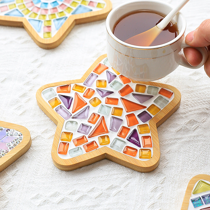 Mosaic Coaster DIY Craft Kit - DIY Creative Gift idea