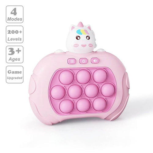 Electronic Pop it & Quick Push Game Console
